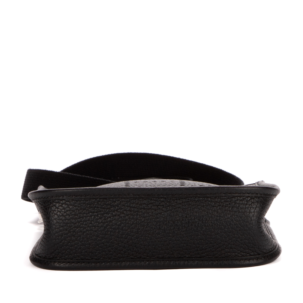 Hermes Evelyne 16 in Noir Taurillon Clemence Leather - Picture 6 of 8